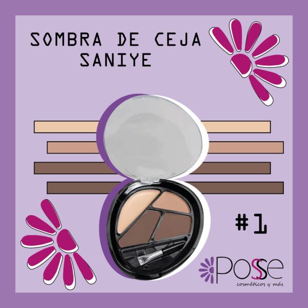 SOMBRA PARA CEJAS SANIYE #01