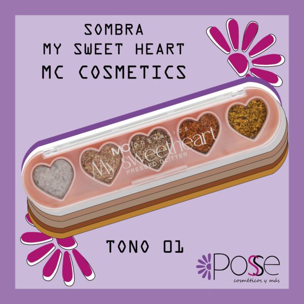 SOMBRA MY SWEET HEART MC COSMETICS #01